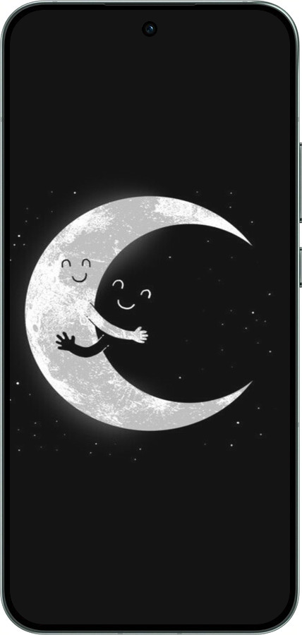 Силиконовый чехол Лунные объятия для Oppo RENO14 5G - 6508u-4058 изображение 