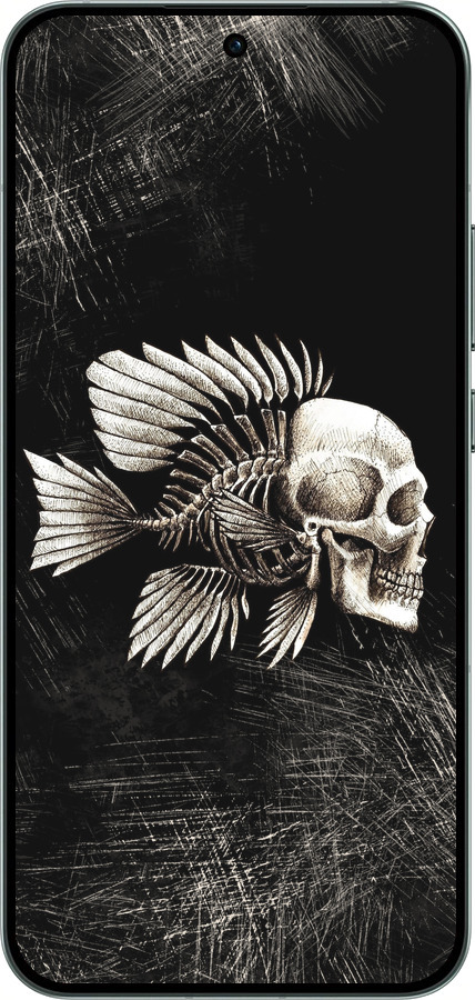 Силиконовый чехол Рыбо-человек для Oppo RENO14 5G - 683u-4058 изображение 