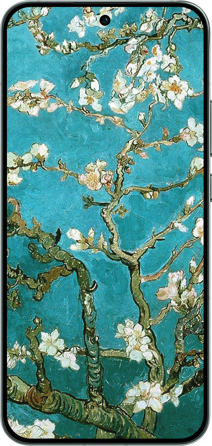 Силиконовый чехол Винсент Ван Гог. Сакура для Oppo RENO14 5G - 841u-4058 изображение 