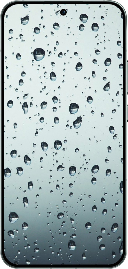 Силиконовый чехол Стекло в каплях для Oppo RENO14 5G - 848u-4058 изображение 