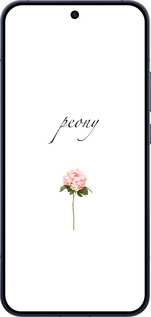 Силіконовий чехол Півонія для Oppo RENO15 5G - 4366u-4201 изображение 