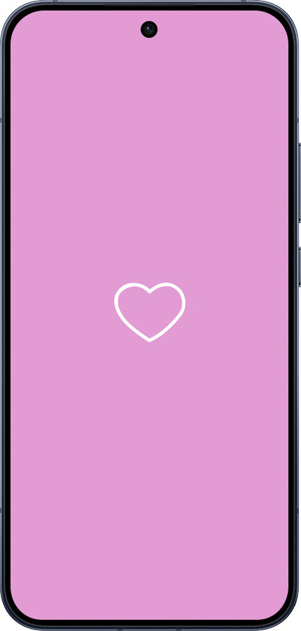 Силиконовый чехол Сердце 2 для Oppo RENO15 5G - 4863u-4201 изображение 