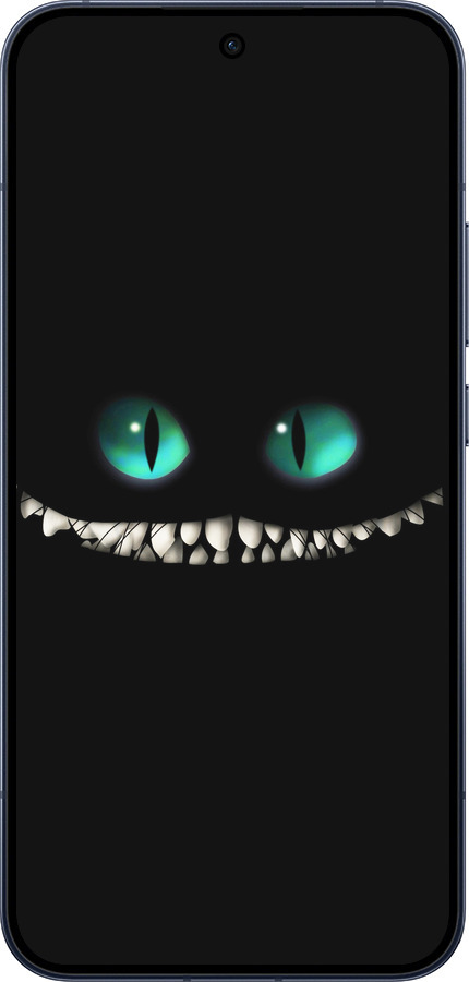 Силиконовый чехол Чеширский кот для Oppo RENO15 5G - 689u-4201 изображение 