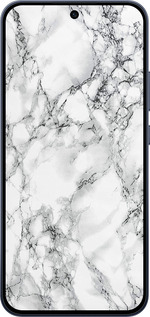 Силиконовый чехол Мрамор белый для Oppo RENO15 F 5G - 4480u-4199 изображение 