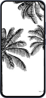 Силиконовый чехол Пальмы1 для Oppo RENO15 F 5G - 4634u-4199 изображение 