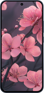 Силиконовый чехол Пурпурная сакура для Oppo RENO15 F 5G - 6075u-4199 изображение 