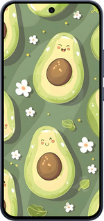 Силиконовый чехол Авокадо для Oppo RENO15 F 5G - 6380u-4199 изображение 