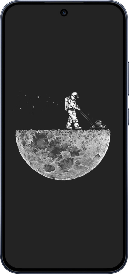Силиконовый чехол Moon in dark для Oppo RENO15 F 5G - 4176u-4199 изображение 