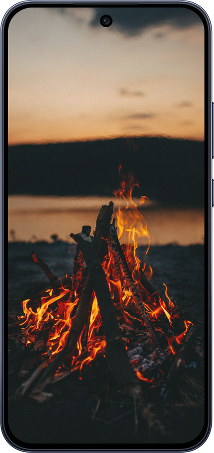 Силиконовый чехол Огонь для Oppo RENO15 F 5G - 6021u-4199 изображение 