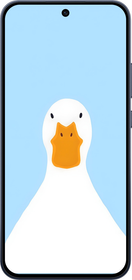 Силиконовый чехол Гусь для Oppo RENO15 F 5G - 6350u-4199 изображение 