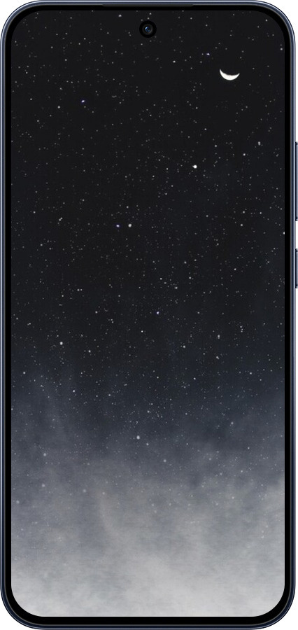 Силиконовый чехол Сині хмари, Синій місяць для Oppo RENO15 F 5G - 6396u-4199 изображение 