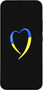 Силиконовый чехол Жёлто-голубое сердце для Oppo Reno15 Pro 5G - 885u-4225 изображение 