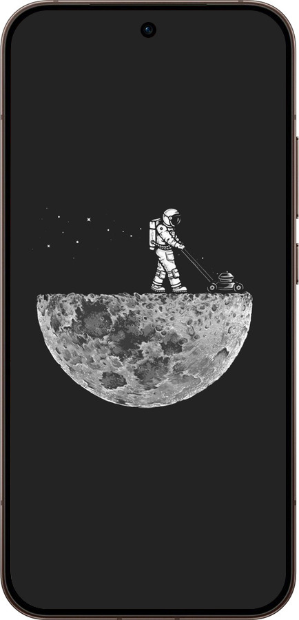 Силиконовый чехол Moon in dark для Oppo Reno15 Pro 5G - 4176u-4225 изображение 