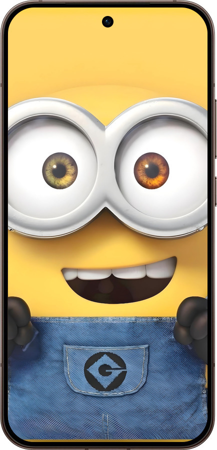Силиконовый чехол Миньон для Oppo Reno15 Pro 5G - 6389u-4225 изображение 