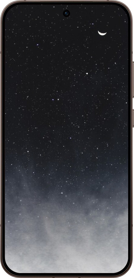Силиконовый чехол Сині хмари, Синій місяць для Oppo Reno15 Pro 5G - 6396u-4225 изображение 