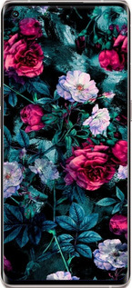 Силиконовый чехол Сад и розы для Oppo Reno5 Pro Plus - 6483u-2243 изображение 