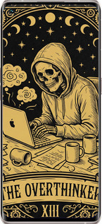 Силіконовий чехол The Overthinker для Oppo Reno5 Pro Plus - 6774u-2243 изображение 