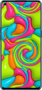 Силиконовый чехол Y2K Jelly Dream для Oppo Reno5 Pro - 6780u-2239 изображение 