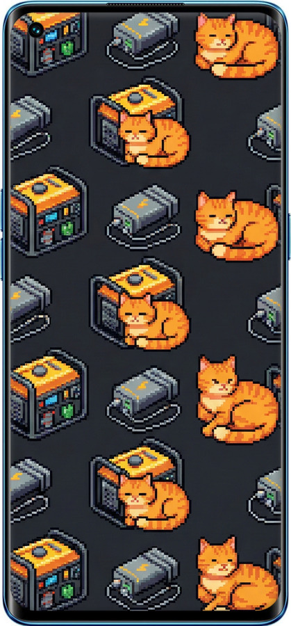 Силиконовый чехол Autonomous Zone для Oppo Reno5 Pro - 6771u-2239 изображение 