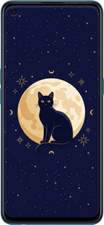 Силіконовий чехол Cute Cat Celestial/Witchy для Oppo Find X3 Lite - 6787u-2299 изображение 