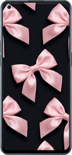 Силиконовый чехол Coquette Ribbons Dark Coquette для Oppo Reno6 5G - 6767u-2651 изображение 