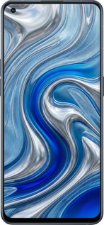 Силиконовый чехол Liquid Chrome для Oppo Reno6 5G - 6781u-2651 изображение 