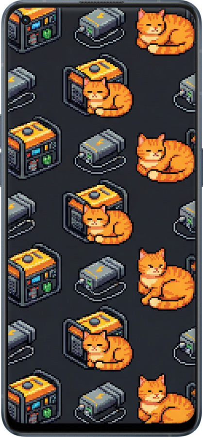 Силиконовый чехол Autonomous Zone для Oppo Reno6 5G - 6771u-2651 изображение 