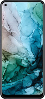 Силіконовий чехол З абстрактним малюнком барвисті Солоні береги для Oppo Reno6 Z - 6405u-2477 изображение 