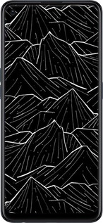 Силиконовый чехол С изображением Темных гор для Oppo Reno6 Z - 6489u-2477 изображение 