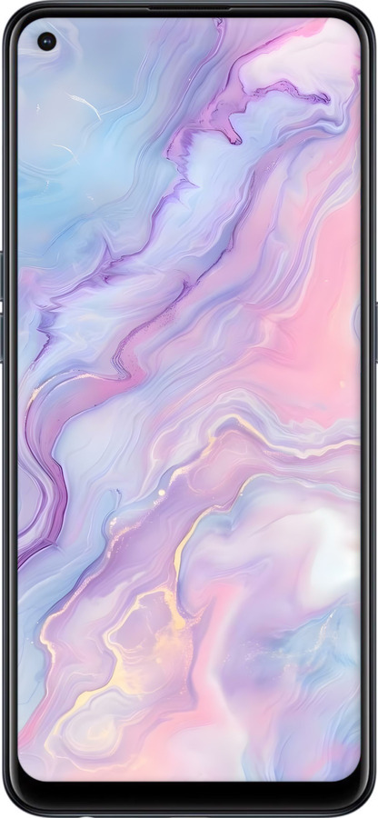 Силиконовый чехол Нежный мрамор для Oppo Reno6 Z - 6310u-2477 изображение 