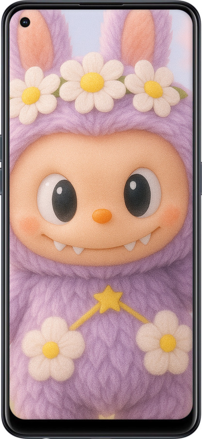 Силиконовый чехол Лабубу 1 для Oppo Reno6 Z - 6709u-2477 изображение 