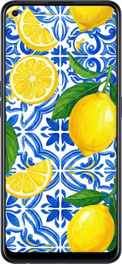 Силіконовий чехол Grocery Girl Italian Summer для Oppo Reno6 Z - 6766u-2477 изображение 