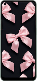 Силиконовый чехол Coquette Ribbons Dark Coquette для Oppo Reno8 Lite - 6767u-2755 изображение 