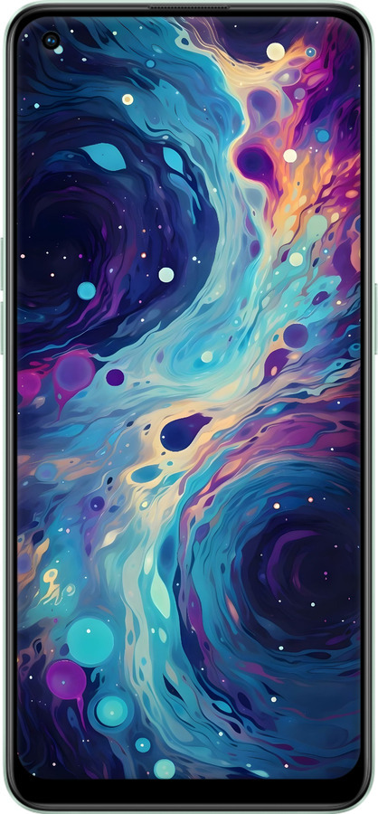 Силіконовий чехол Арт акварель для Oppo Reno8 Lite - 6329u-2755 изображение 
