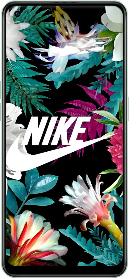 Силіконовий чехол Nike для Oppo Reno8 Lite - 6378u-2755 изображение 