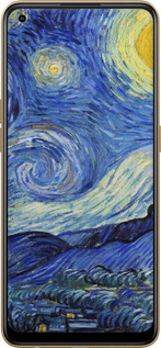 TPU чехол «Зоряна ніч» Вінсента Ван Гога для Oppo Reno8 T - 6433b-2969 изображение 