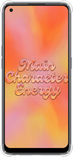 Силіконовий протиударний с посиленими кутами чехол Aura Gradient Main Character Energy Aesthetic Y2K для Oppo Reno8 T - 6783sp-2969 изображение 