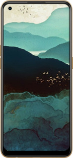Силіконовий чехол Із зображенням гір Індіго для Oppo Reno8 T - 6484u-2969 изображение 