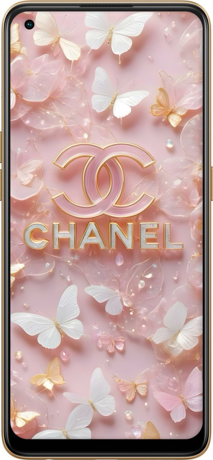 Силиконовый чехол Шанель для Oppo Reno8 T - 6366u-2969 изображение 
