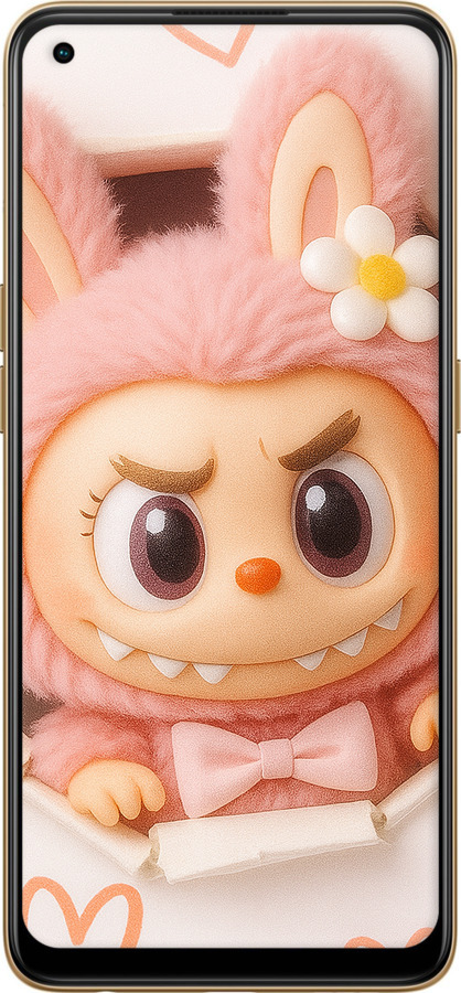 Силиконовый чехол Лабубу 2 для Oppo Reno8 T - 6710u-2969 изображение 