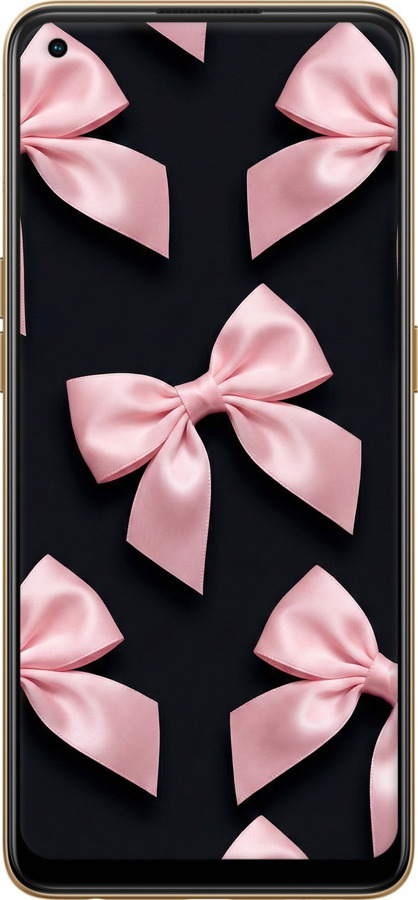 Силиконовый чехол Coquette Ribbons Dark Coquette для Oppo Reno8 T - 6767u-2969 изображение 