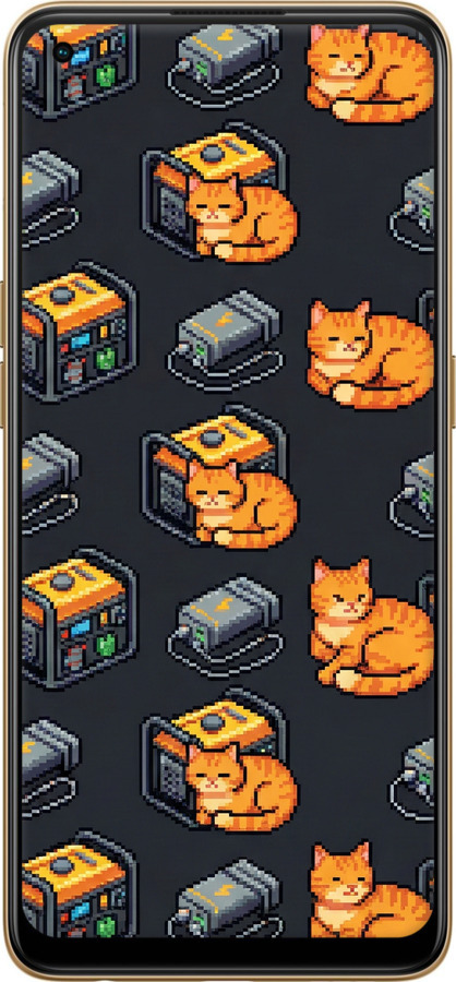 Силиконовый чехол Autonomous Zone для Oppo Reno8 T - 6771u-2969 изображение 