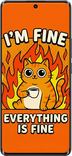 TPU чехол Funny Cat для Realme 10 Pro Plus - 6786b-2944 изображение 