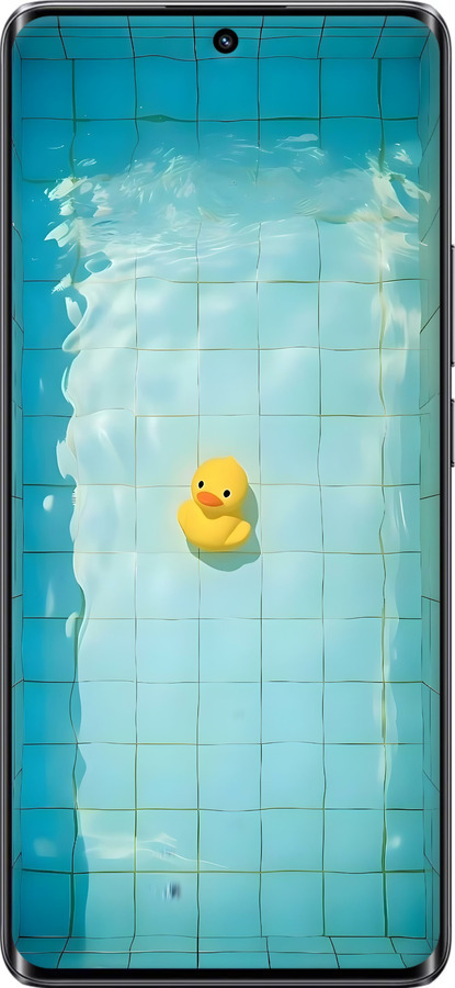 TPU чехол Утенок для Realme 10 Pro Plus - 6323b-2944 изображение 