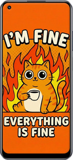 Силиконовый чехол Funny Cat для Realme 10 - 6786u-2946 изображение 