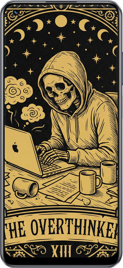 Силиконовый чехол The Overthinker для Realme 10 - 6774u-2946 изображение 