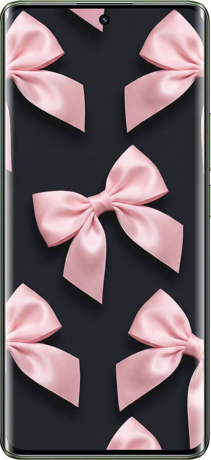 Силиконовый чехол Coquette Ribbons Dark Coquette для Realme 11 Pro - 6767u-3077 изображение 