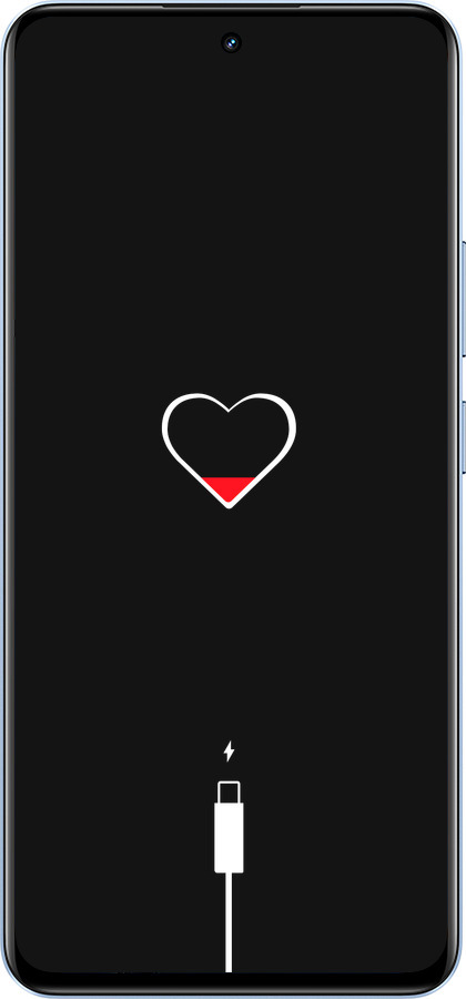 TPU чехол Підзарядка серця для Realme 12 4G - 4274b-3785 изображение 