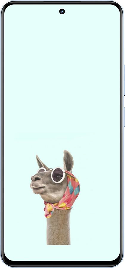 TPU чехол Модная лама для Realme 12 4G - 4479b-3785 изображение 