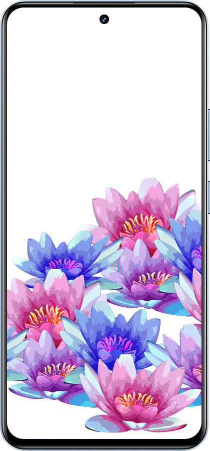 TPU чехол Лотос для Realme 12 4G - 4862b-3785 изображение 